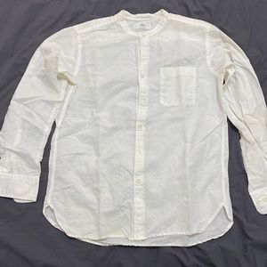 Uniqlo Mandarin Collar Button Down - S